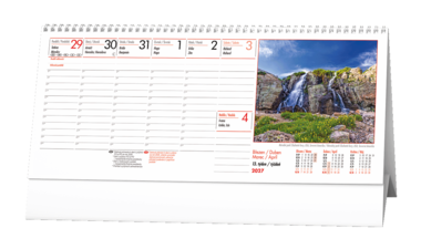 Stolní kalendář - Daňový kalendář - Příroda 