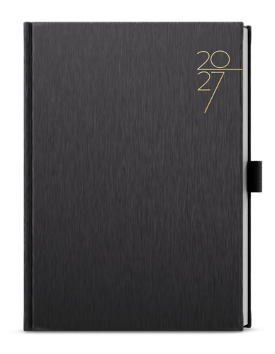 Denní diář - David - ForMen - A5 - Black