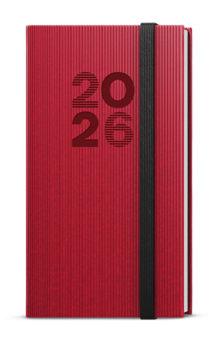 Týdenní diář - Jakub - Vigo - kapesní - červená