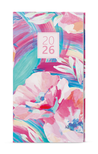 Týdenní diář - Jakub - Lamino - kapesní - Růžový