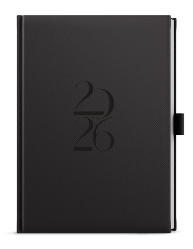 Týdenní diář - Oskar - Deny - A5 - černá