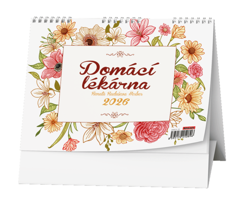Stolní kalendář - Domácí lékárna (Renata Raduševa Herber) 