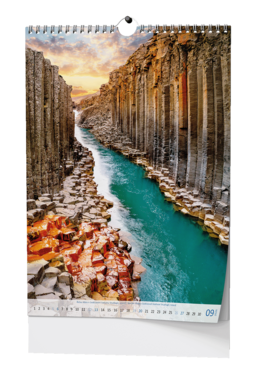 Nástěnný kalendář - Řeka čaruje - A3                              