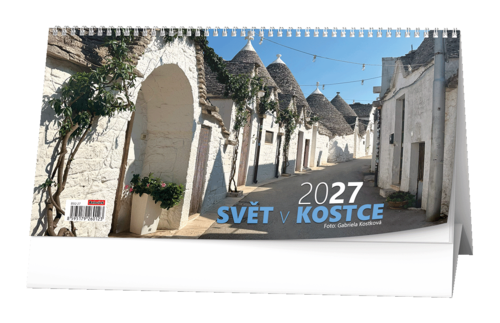 Stolní kalendář - Svět v kostce
