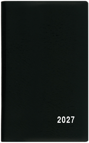 Týdenní diář - Alois - PVC - černá