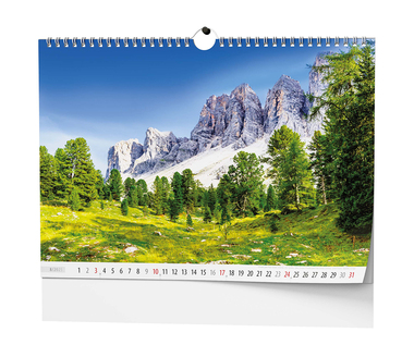 Nástěnný kalendář - Toulky přírodou - A3