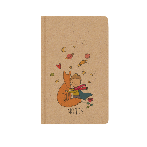 Notes linkovaný - A5 - kraft - Princ