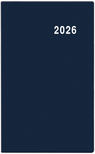 Týdenní diář - Gustav - PVC - modrá