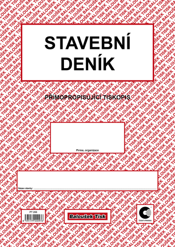 Stavební deník  A4