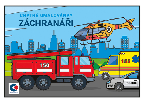 Omalovánka A5 - Chytré omalovánky - Záchranáři