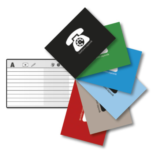 Telefonní zápisník - Lamino 2 - MIX