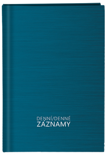 Denní záznamy - A5 - Tyrkys