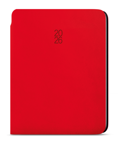 Denní diář - David - Softy - A5 - červená