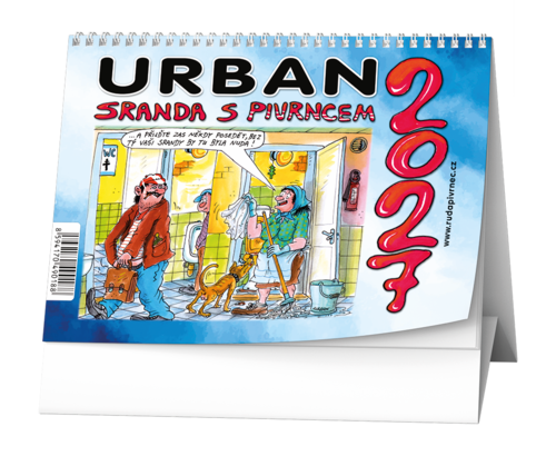 Stolní kalendář Urban - Sranda s Pivrncem