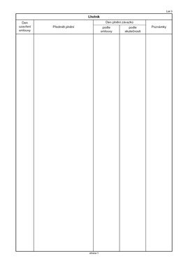 Stavební deník  A4