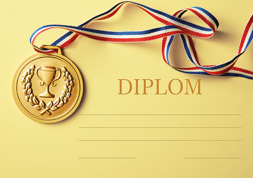 Diplom A5 Medaile