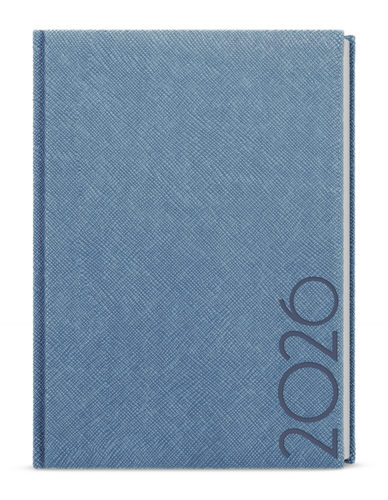Týdenní diář - Oskar - Tora - A5 - modrošedá