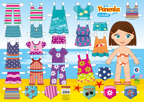 Vystřihovánka Panenka