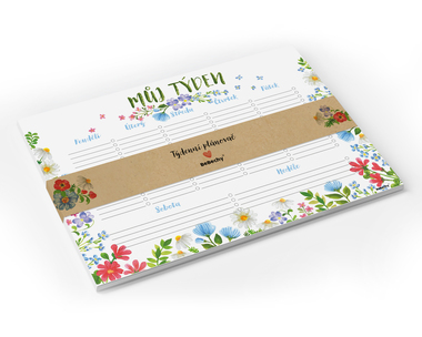 Týdenní plánovač A4 - Luční