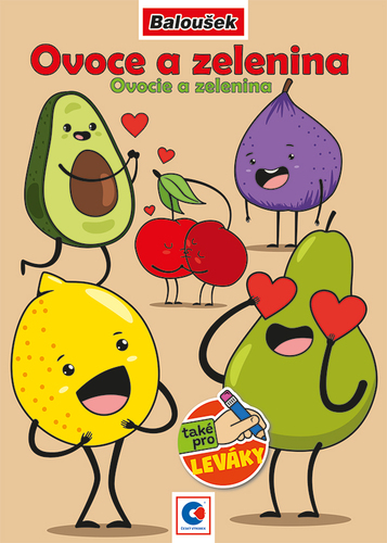 Omalovánka - A5 - Ovoce a zelenina