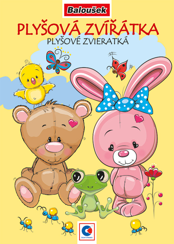 Omalovánka A5 - Plyšová zvířátka