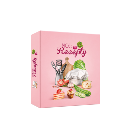 Moje recepty - karis blok - růžový       