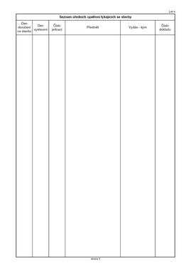 Stavební deník  A4