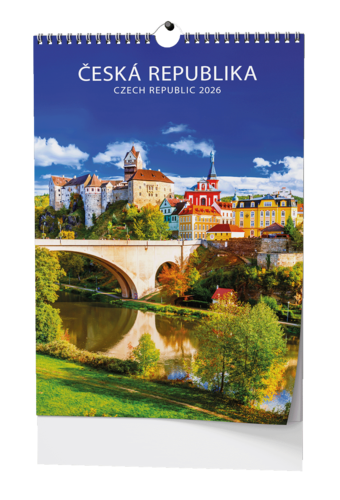 Nástěnný kalendář - Česká republika - A3
