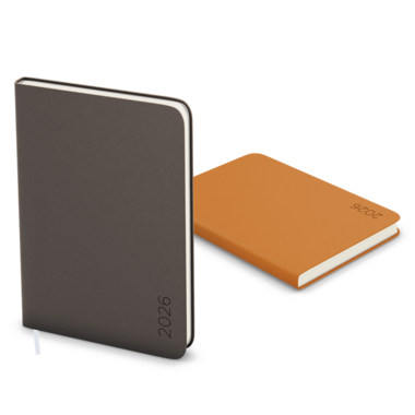 Měsíční diář s notesem - DiNo - B5 - šedá