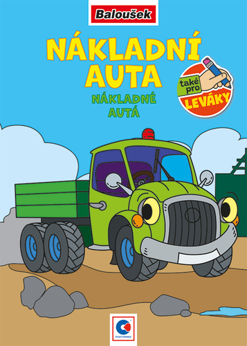 Omalovánka A5 - Nákladní auta