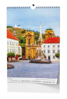 Nástěnný kalendář - Česká republika - A3