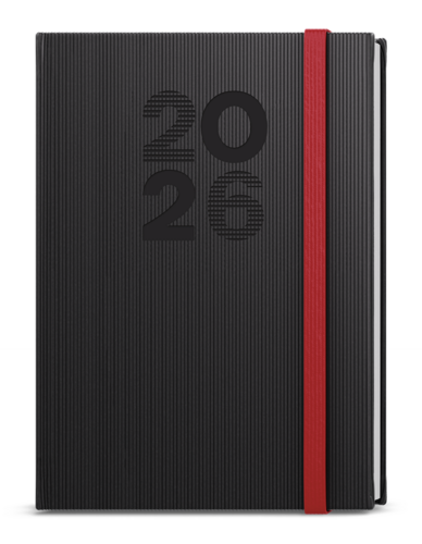 Týdenní diář - Oskar - Vigo - A5 - černá