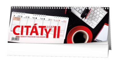 Stolní kalendář - Pracovní kalendář CITÁTY II