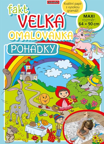 Fakt velká omalovánka - Pohádky