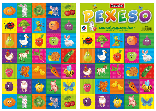 Pexeso Kamarádi ze zahrádky