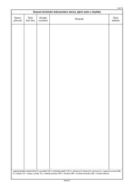 Stavební deník  A4