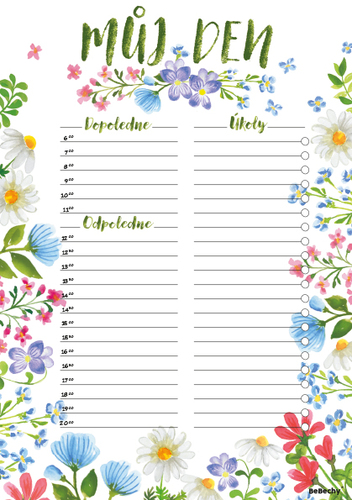 Denní plánovač A5 - Luční