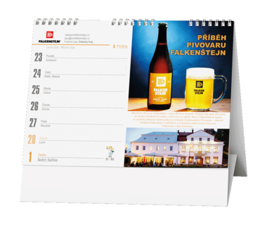 Stolní kalendář - Rok 2026 s českými minipivovary