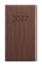 Náhled Týdenní diář - Jakub - Wood - kapesní - světle hnědá