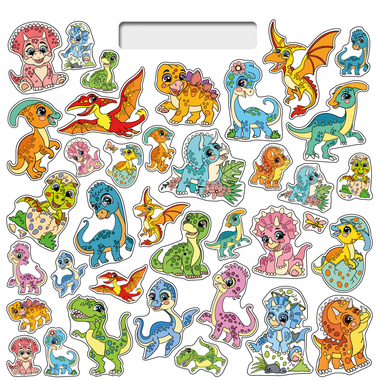 Nalepuj a vybarvuj! Dino