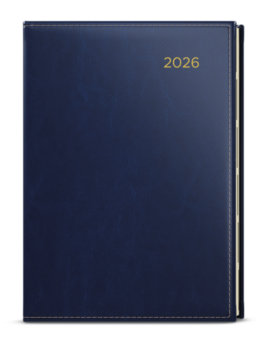 Týdenní diář - Oskar - Premier - A5 - modrá