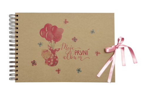 Album A4 - 300x210 - kraft - Holčička