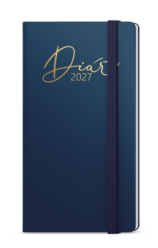 Týdenní diář - Jakub - Luxi - kapesní - modrá