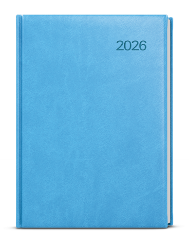Týdenní diář - Oskar - Vivella - A5 - světle modrá