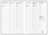 Náhled Týdenní diář - Oskar - Vivella - A5 - hnědá
