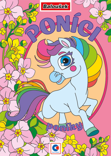 Omalovánka  - A5 - Poníci