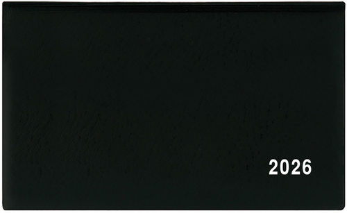 Týdenní diář - Cyril - PVC - černá