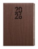 Náhled Týdenní diář - Oskar - Wood - A5 - světle hnědá